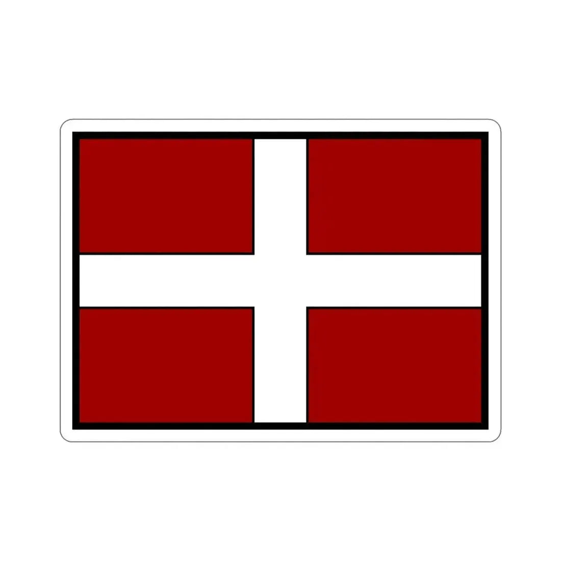 Flag of Asti Italy STICKER Vinyl Die-Cut Decal 5 Inch - The Sticker Space