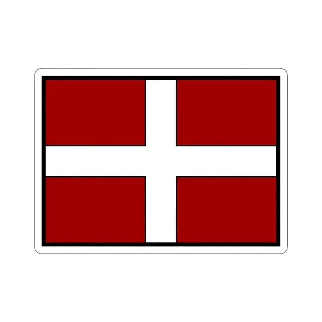 Flag of Asti Italy STICKER Vinyl Die-Cut Decal - The Sticker Space