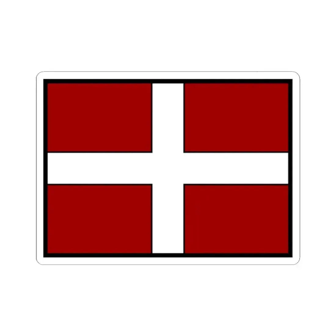 Flag of Asti Italy - STICKER Vinyl Kiss-Cut Decal - The Sticker Space