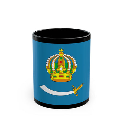 Flag of Astrakhan Oblast Russia - Black Coffee Mug-11oz-The Sticker Space