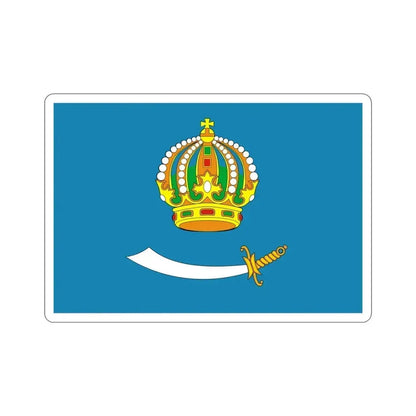 Flag of Astrakhan Oblast Russia STICKER Vinyl Die-Cut Decal 4 Inch - The Sticker Space
