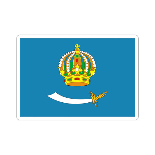 Flag of Astrakhan Oblast Russia STICKER Vinyl Die-Cut Decal-6 Inch-The Sticker Space