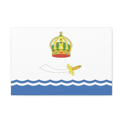 Flag of Astrakhan Russia - Canvas Wall Art 24″ x 16″ 1.25" - The Sticker Space