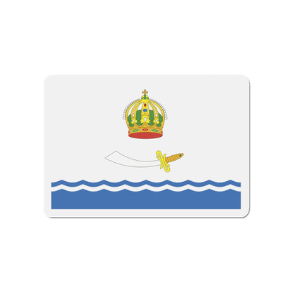 Flag of Astrakhan Russia - Die-Cut Magnet-4" x 4"-The Sticker Space