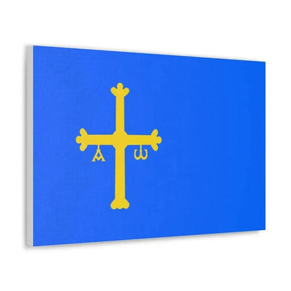 Flag of Asturias Spain - Canvas Wall Art - The Sticker Space