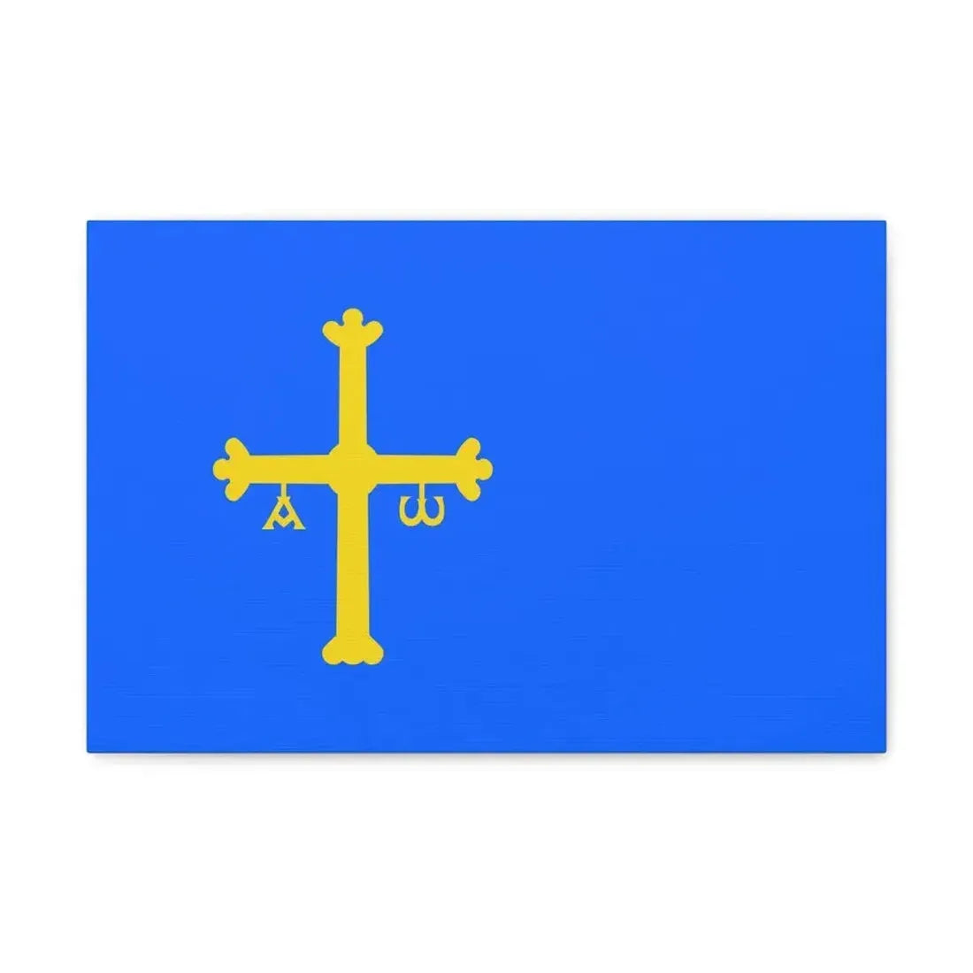 Flag of Asturias Spain - Canvas Wall Art - The Sticker Space