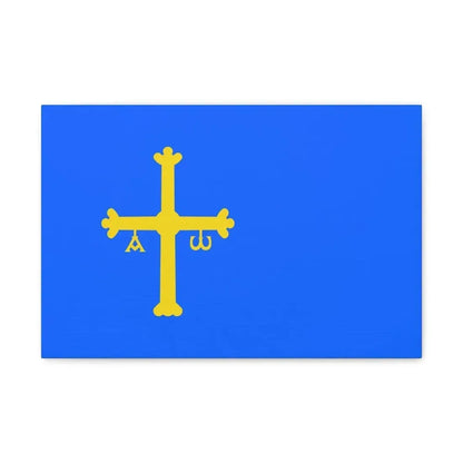 Flag of Asturias Spain - Canvas Wall Art - The Sticker Space