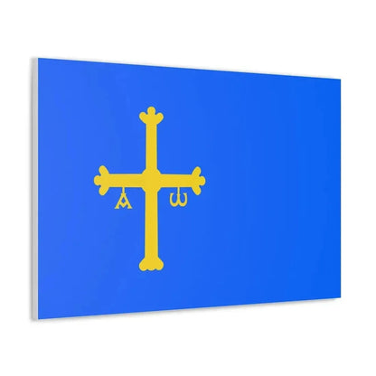 Flag of Asturias Spain - Canvas Wall Art - The Sticker Space