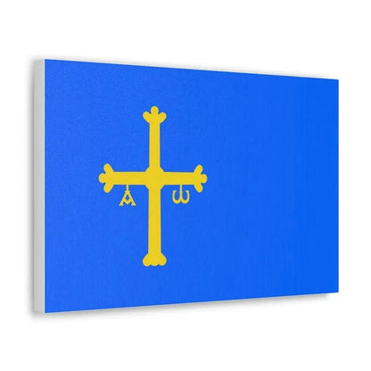 Flag of Asturias Spain - Canvas Wall Art - The Sticker Space