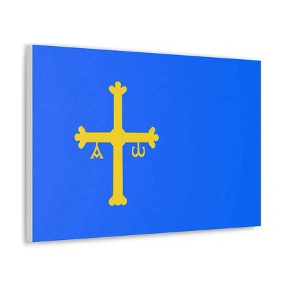Flag of Asturias Spain - Canvas Wall Art - The Sticker Space