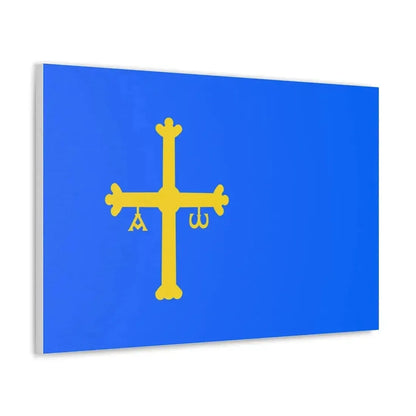 Flag of Asturias Spain - Canvas Wall Art - The Sticker Space