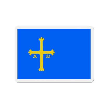 Flag of Asturias Spain - Die-Cut Magnet-2" x 2"-The Sticker Space