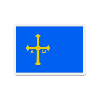 Flag of Asturias Spain - Refrigerator Magnet 2 Inch - The Sticker Space