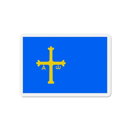 Flag of Asturias Spain - Refrigerator Magnet - The Sticker Space