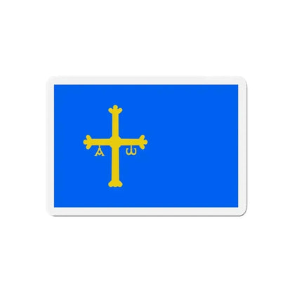 Flag of Asturias Spain - Refrigerator Magnet - The Sticker Space