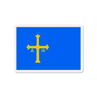 Flag of Asturias Spain - Refrigerator Magnet - The Sticker Space