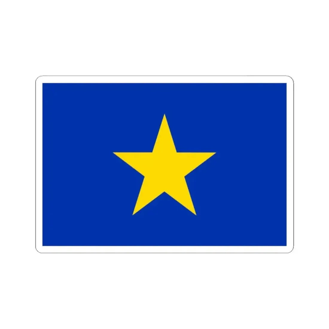 Flag of Atacama Chile (Chile) STICKER Vinyl Kiss-Cut Decal 2 Inch White - The Sticker Space