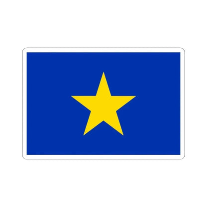 Flag of Atacama Chile (Chile) STICKER Vinyl Kiss-Cut Decal 4 Inch White - The Sticker Space