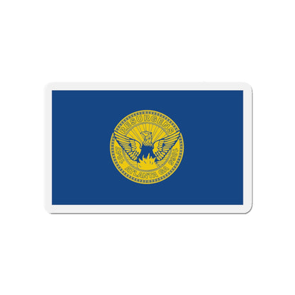 Flag of Atlanta - Die-Cut Magnet-4" x 4"-The Sticker Space