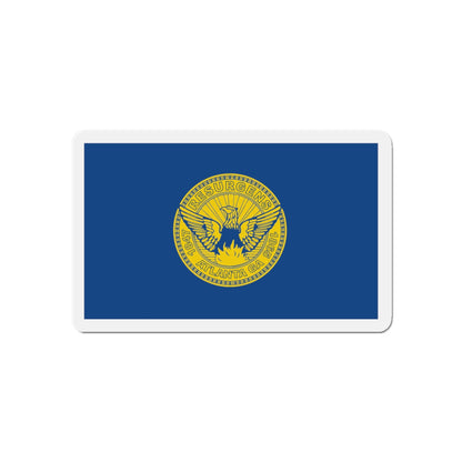 Flag of Atlanta - Die-Cut Magnet-5" x 5"-The Sticker Space