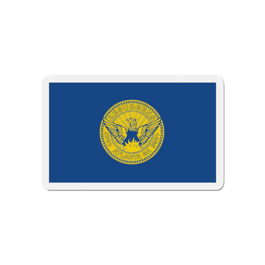 Flag of Atlanta - Die-Cut Magnet-6 × 6"-The Sticker Space