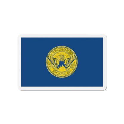 Flag of Atlanta - Refrigerator Magnet 3 Inch - The Sticker Space