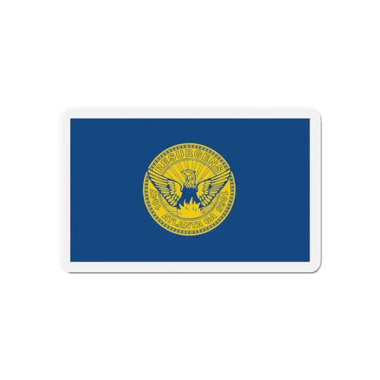 Flag of Atlanta - Refrigerator Magnet 6 Inch - The Sticker Space