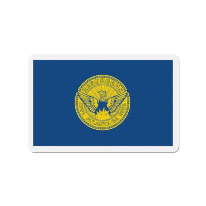 Flag of Atlanta - Refrigerator Magnet - The Sticker Space