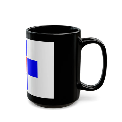 Flag of Attard Malta - Black Coffee Mug-The Sticker Space