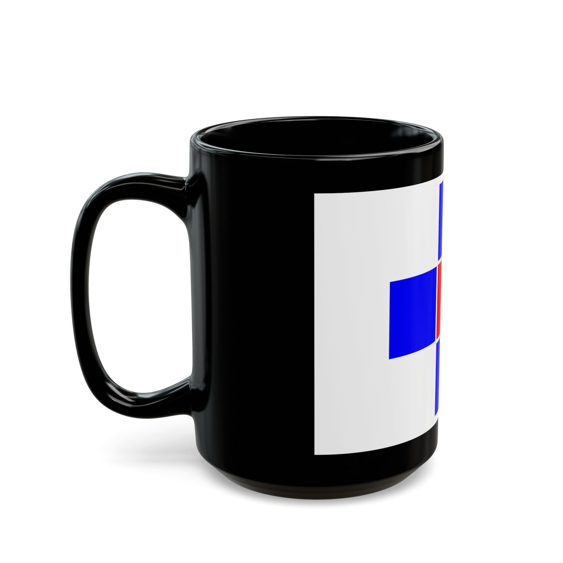 Flag of Attard Malta - Black Coffee Mug-The Sticker Space