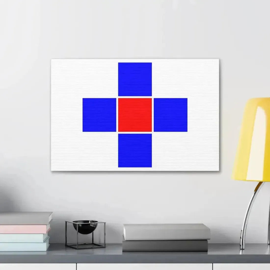 Flag of Attard Malta - Canvas Wall Art - The Sticker Space