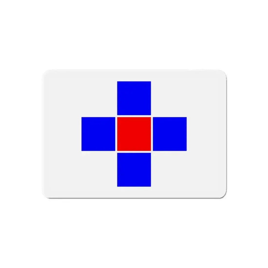 Flag of Attard Malta - Refrigerator Magnet 6 Inch - The Sticker Space