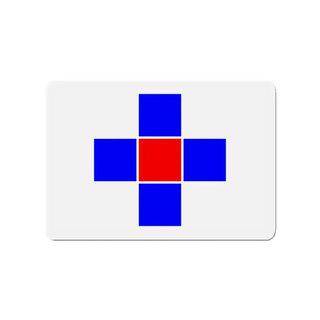 Flag of Attard Malta - Refrigerator Magnet - The Sticker Space