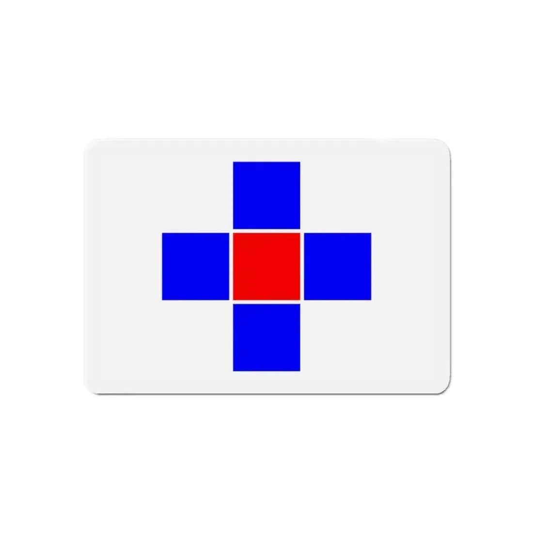Flag of Attard Malta - Refrigerator Magnet - The Sticker Space