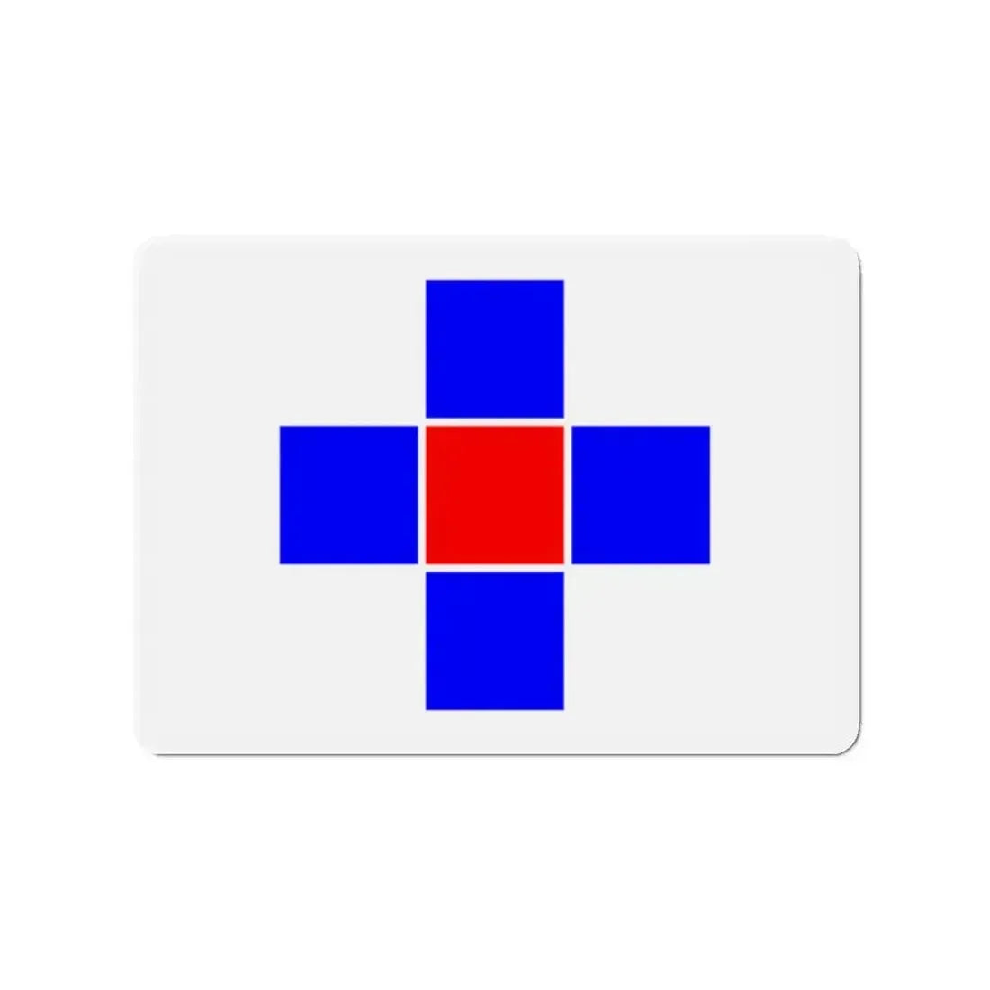 Flag of Attard Malta - Refrigerator Magnet - The Sticker Space