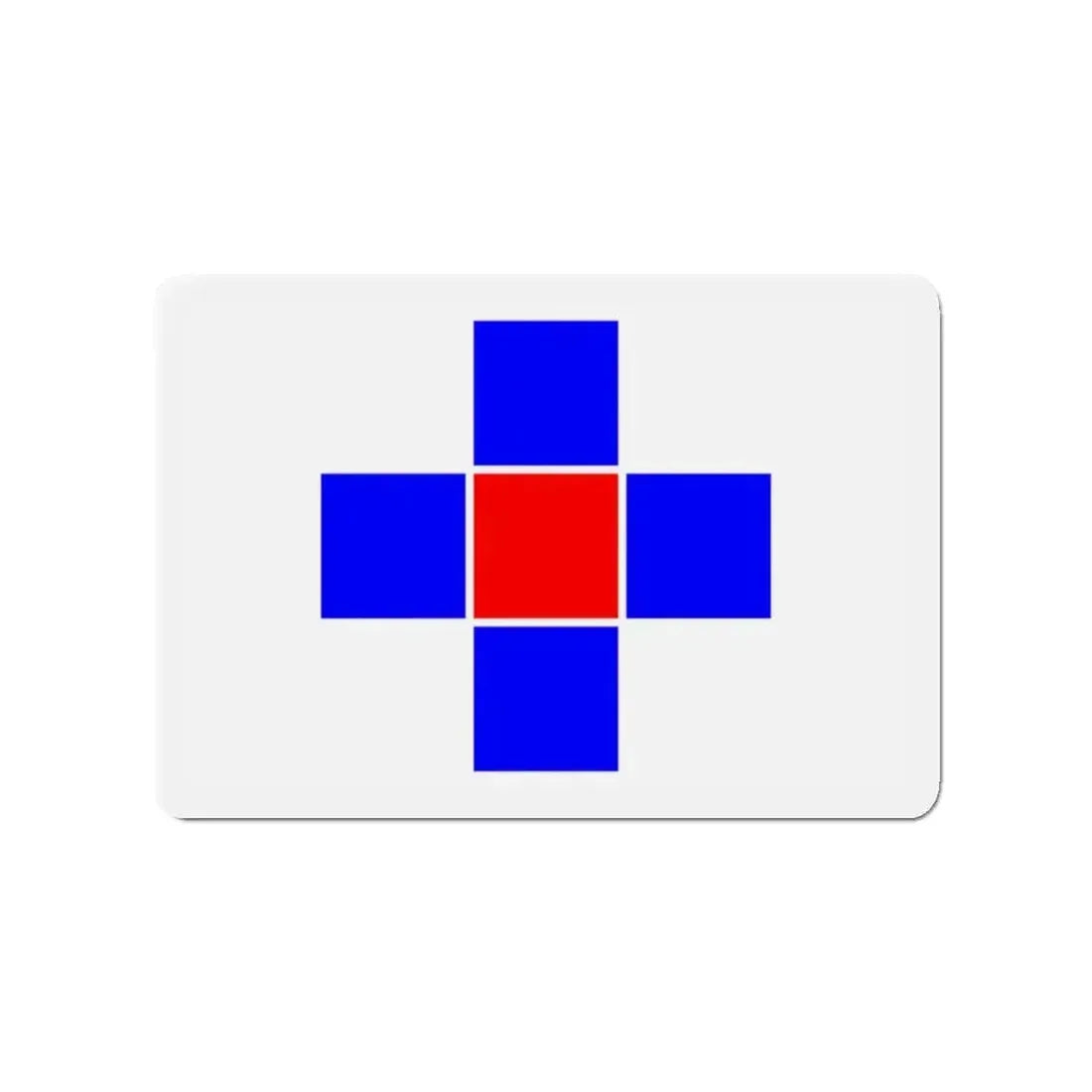 Flag of Attard Malta - Refrigerator Magnet - The Sticker Space