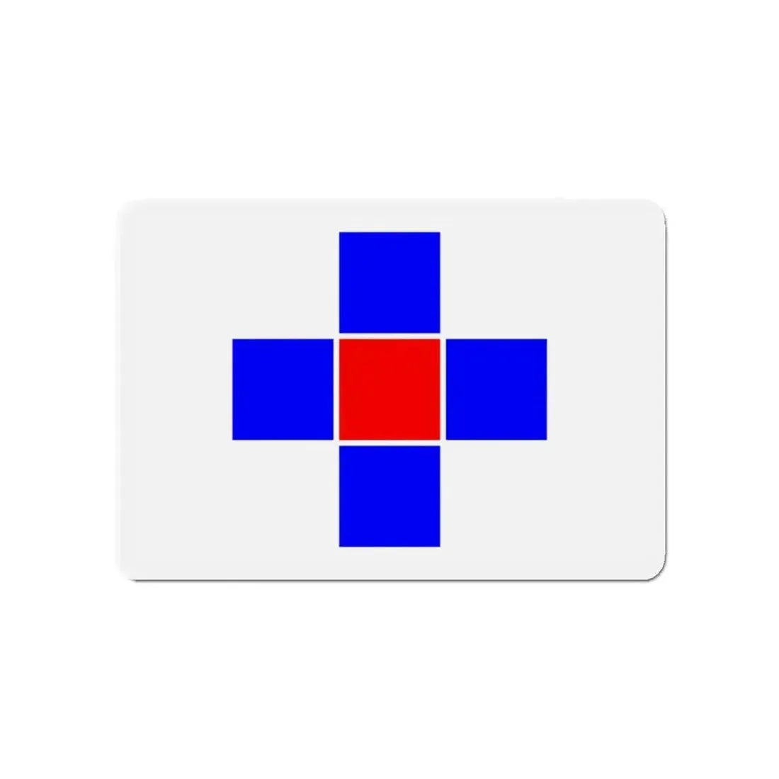 Flag of Attard Malta - Refrigerator Magnet - The Sticker Space