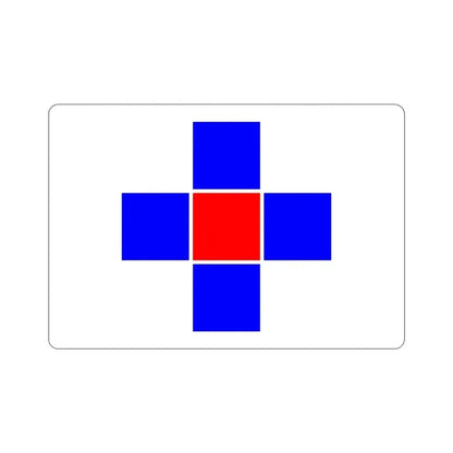 Flag of Attard Malta STICKER Vinyl Die-Cut Decal 4 Inch - The Sticker Space