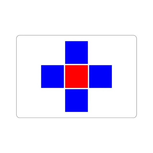 Flag of Attard Malta STICKER Vinyl Die-Cut Decal 6 Inch - The Sticker Space