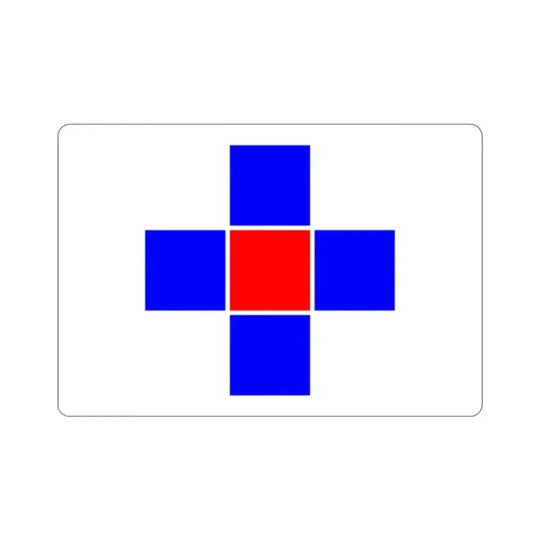 Flag of Attard Malta STICKER Vinyl Die-Cut Decal - The Sticker Space