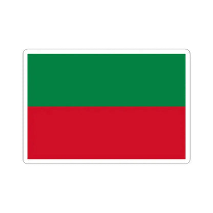 Flag of Atuntaqui (Ecuador) STICKER Vinyl Kiss-Cut Decal 2 Inch White - The Sticker Space