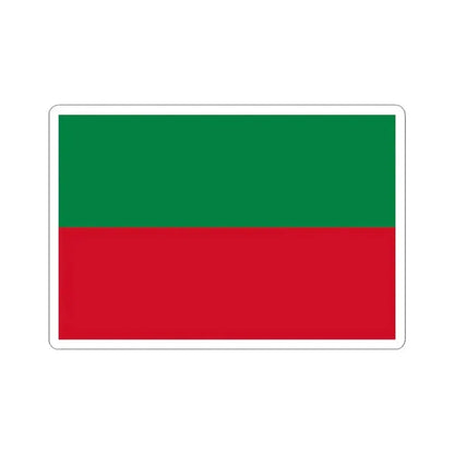 Flag of Atuntaqui (Ecuador) STICKER Vinyl Kiss-Cut Decal 3 Inch White - The Sticker Space