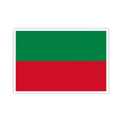 Flag of Atuntaqui (Ecuador) STICKER Vinyl Kiss-Cut Decal 4 Inch White - The Sticker Space