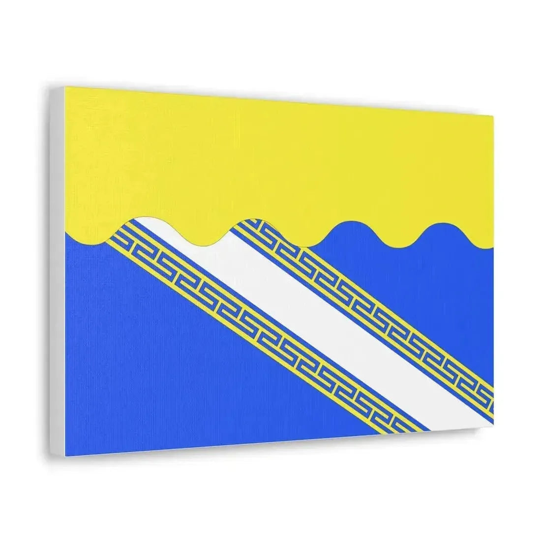 Flag of Aube France 2 - Canvas Wall Art - The Sticker Space