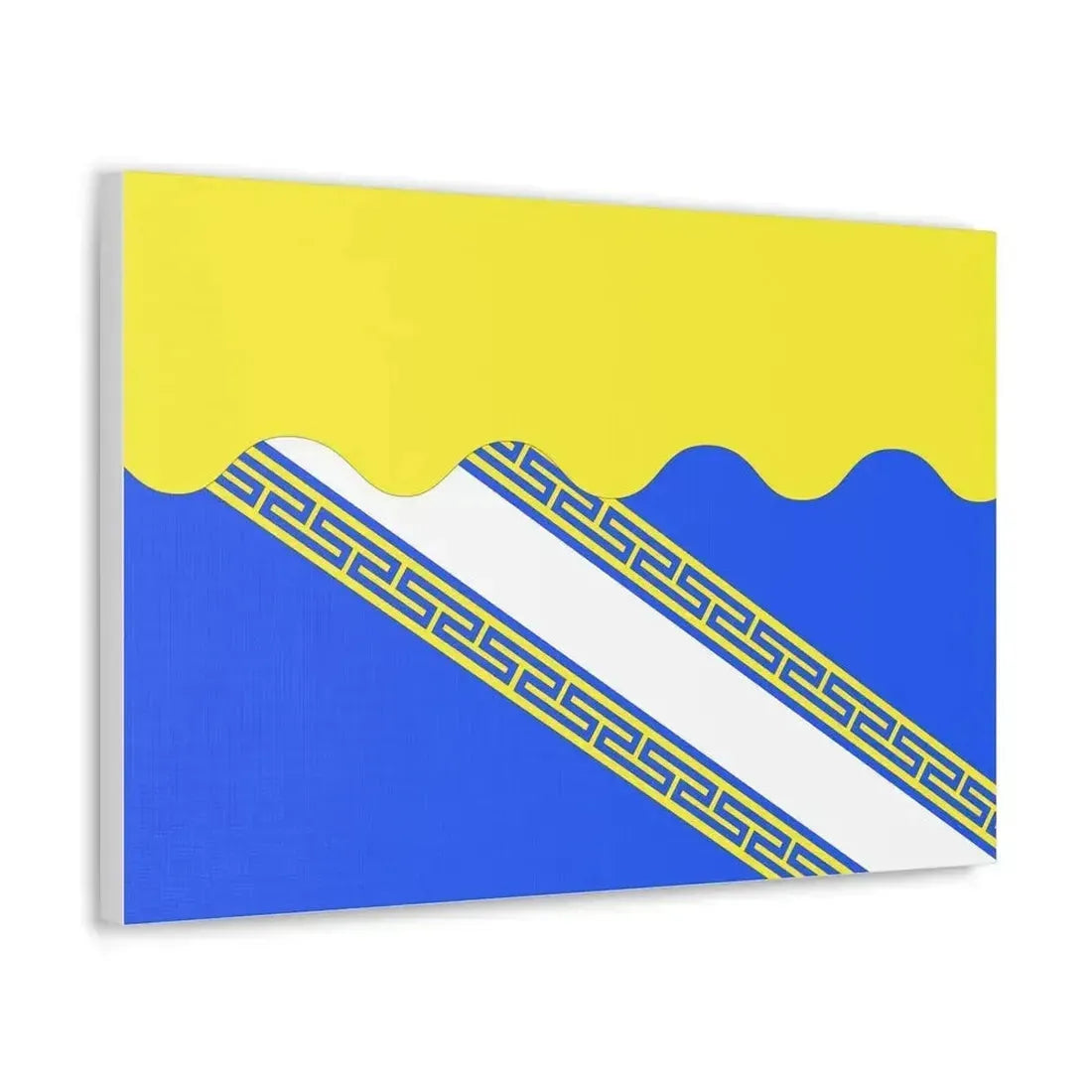 Flag of Aube France 2 - Canvas Wall Art - The Sticker Space