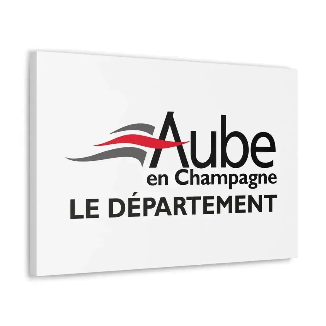 Flag of Aube France - Canvas Wall Art - The Sticker Space