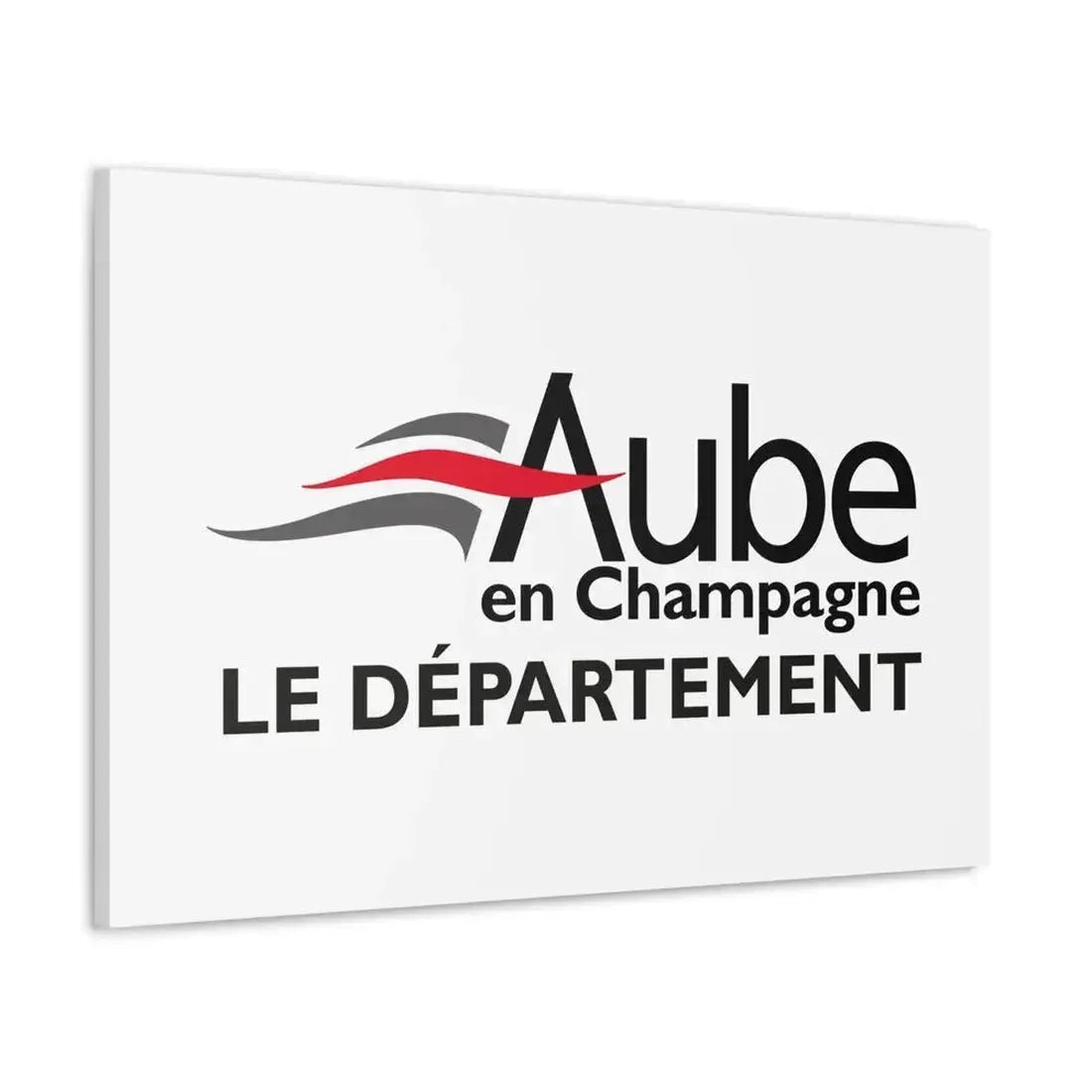 Flag of Aube France - Canvas Wall Art - The Sticker Space