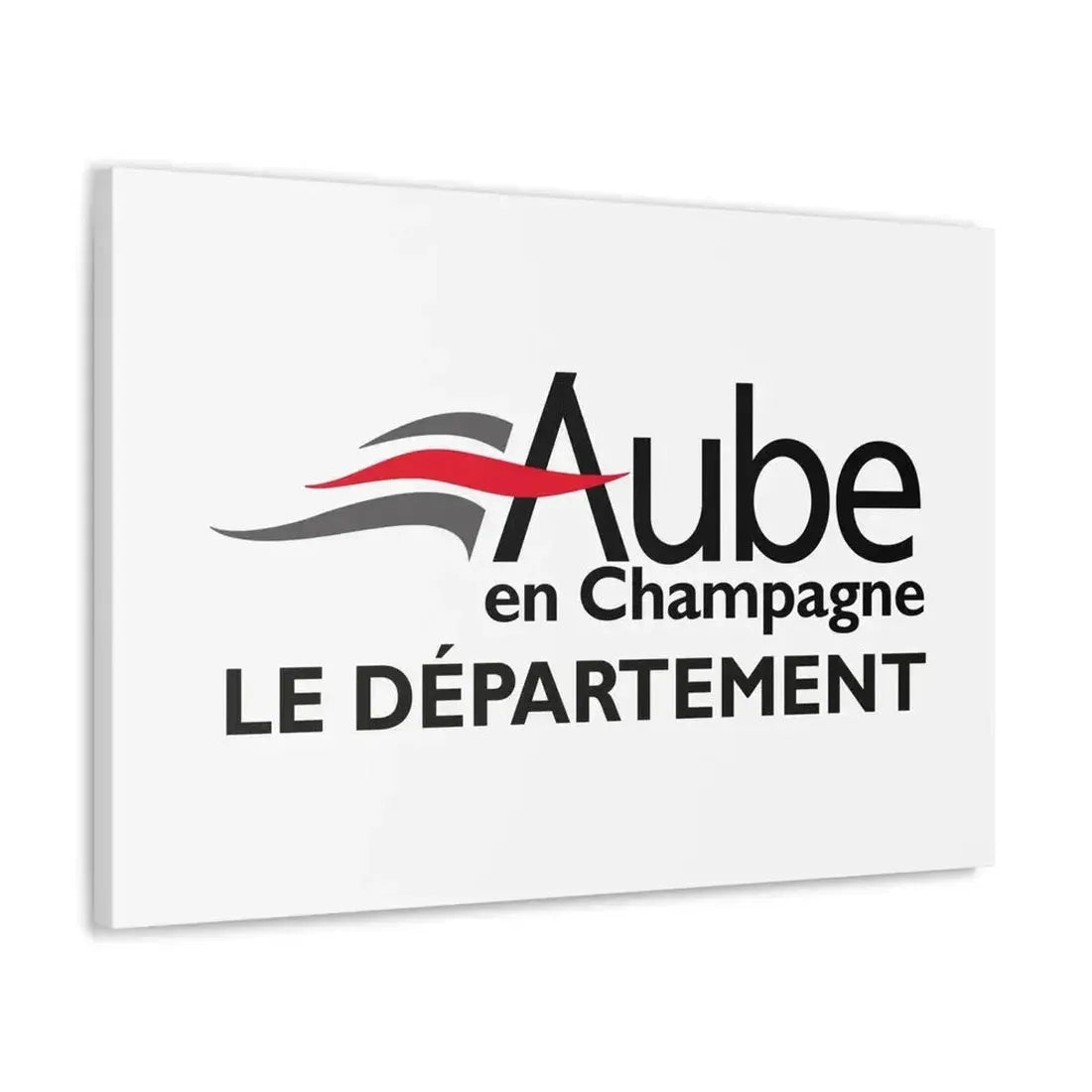 Flag of Aube France - Canvas Wall Art - The Sticker Space