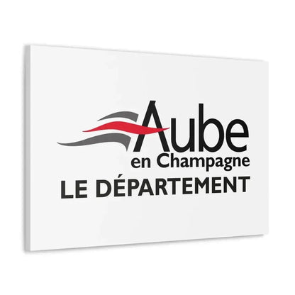 Flag of Aube France - Canvas Wall Art - The Sticker Space