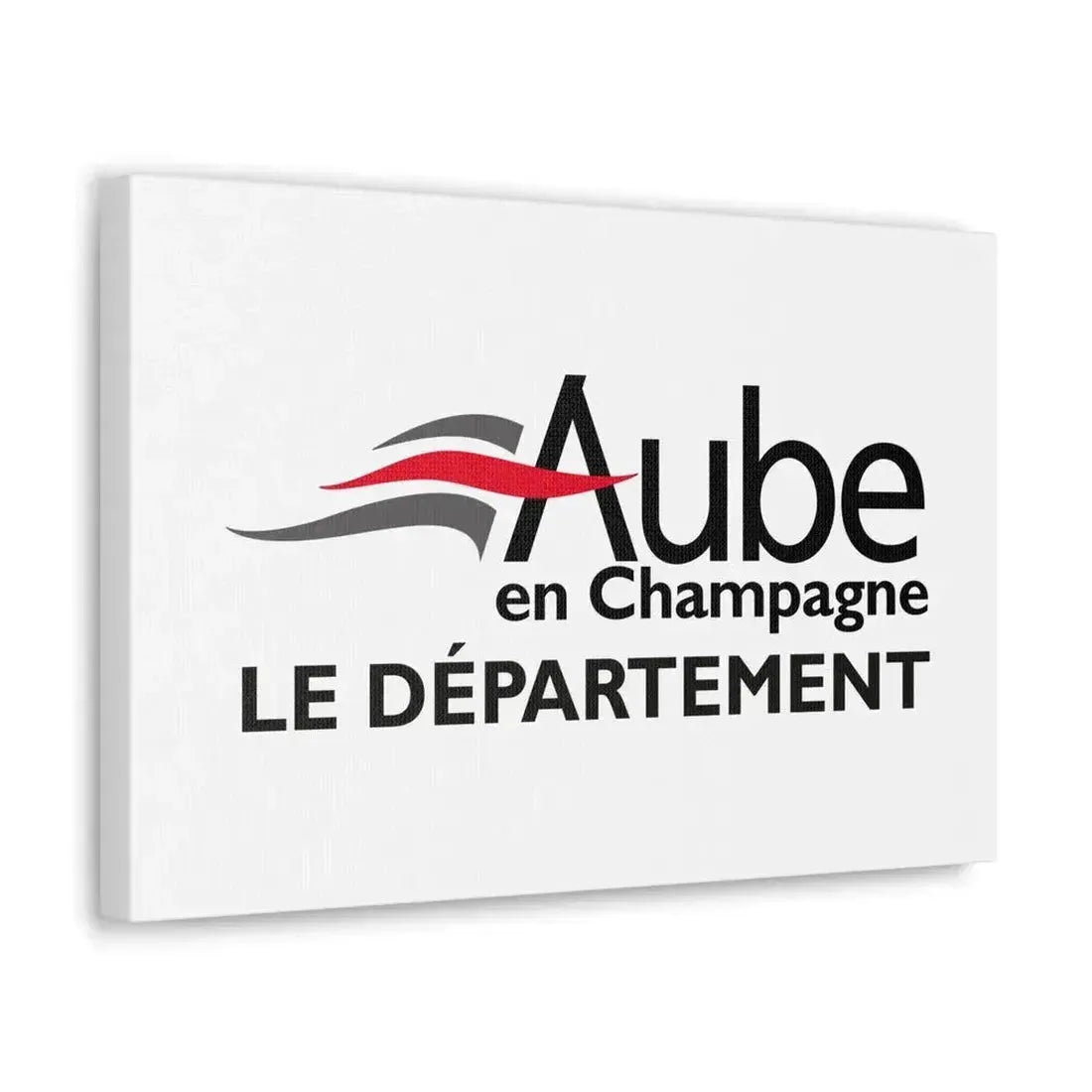 Flag of Aube France - Canvas Wall Art - The Sticker Space